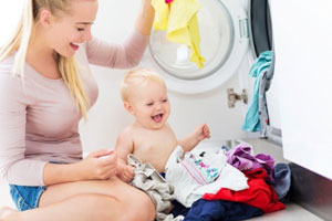 Những lưu ý khi giặt đồ cho trẻ sơ sinh